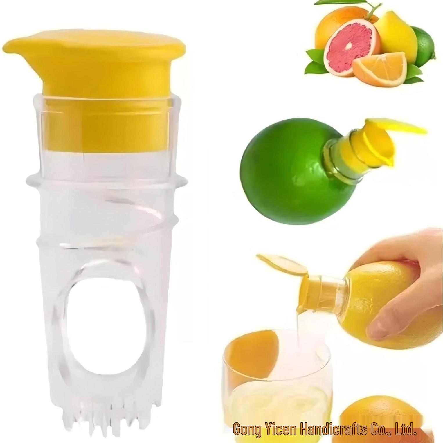 

Manual Lemon Orange Juicer - Kitchen Household Supply 1 Green (OPP Bag)