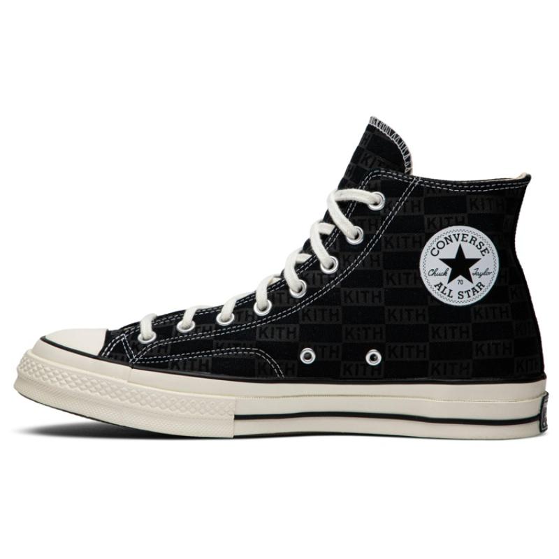 

Converse 1970s Hi Parchment Round-toe Lace-up High-Top Espadrilles Unisex Black 40