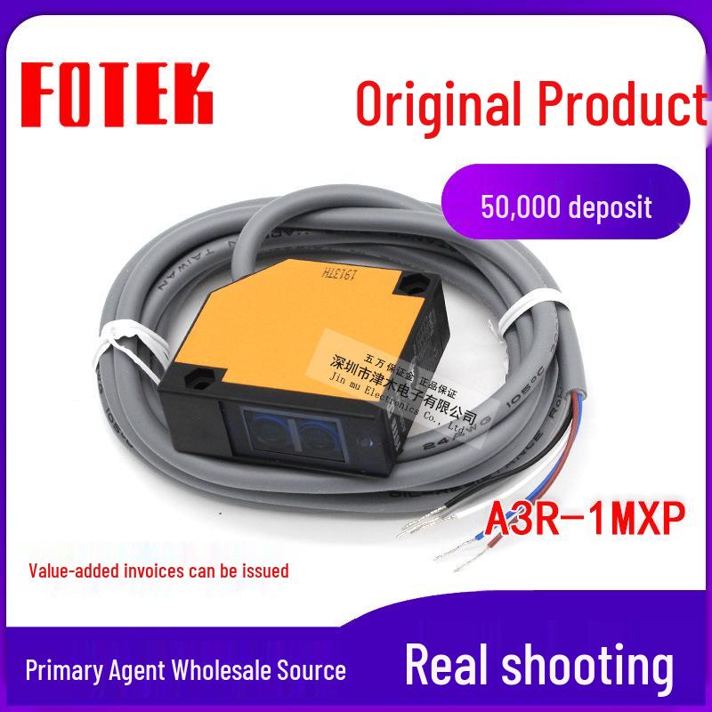 FOTEK A3R-1MXP Photoelectric Sensor, 1m Reflective Detection Distance