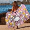 O-Opanchu Cute Usagi Microfiber Beach Towel Absorbent Quick dry Soft Yoga Swimming Resort Mountain Climbing Towel