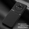 Anti-slip Phone Case for Realme 11 Pro 5G/11 Pro+ 5G,PU Leather+TPU Lines Imprinted Shockproof Cover