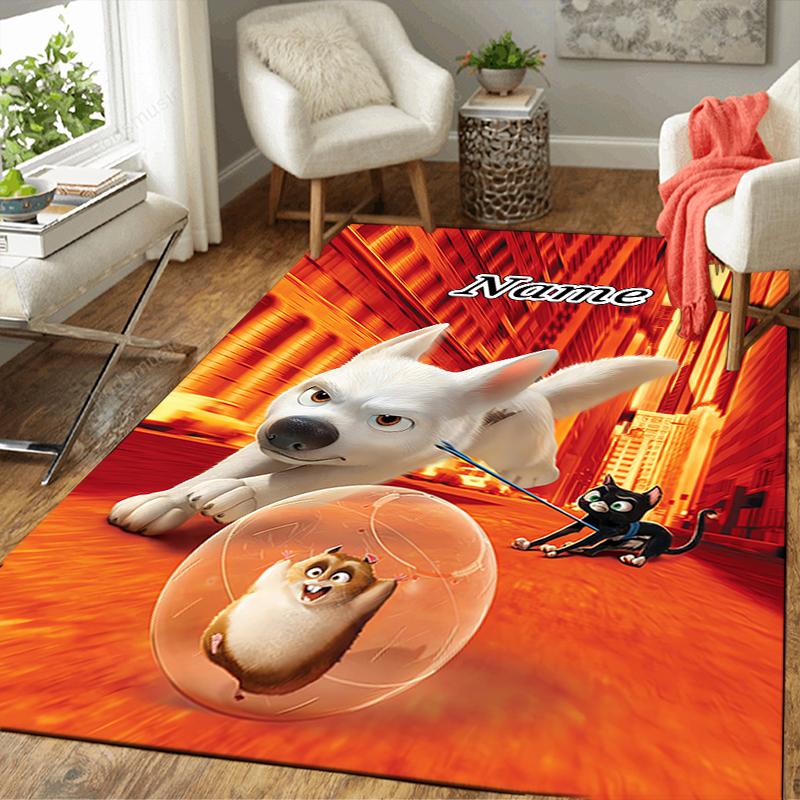 Custom 1Pc Bolt'S Big Adventure Rug Office Carpet Indoor Outdoor Entrance Doormat Nonslip Soft And Comfortable Living Room D9167