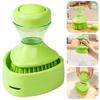 Creative Kitchen Dish Brush Press Cleaner Cookware Cleaner Brush  Sink Cleaning