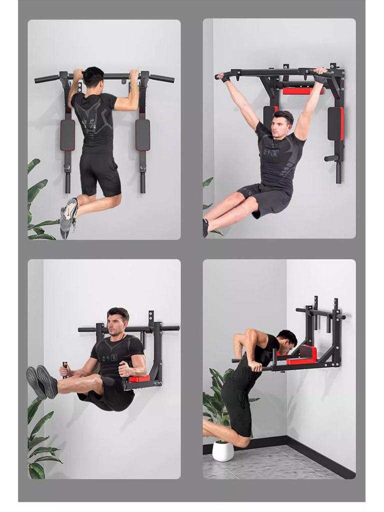 Nástěnné oboustranné hrazdy pro domácí fitness