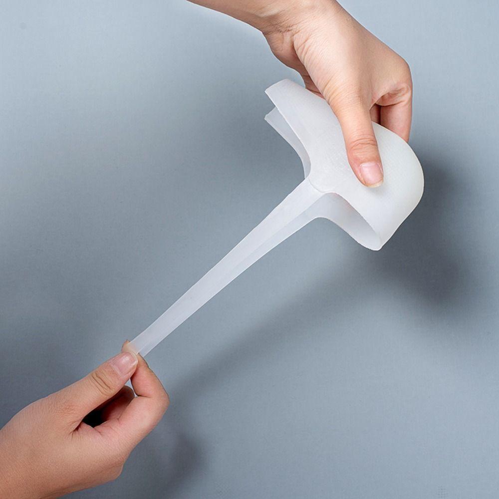 Invisible Heel Cushion Unisex Gel Heel Pads Portable Height Increase Insoles