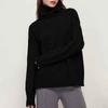 Autumn Winter Turtleneck Sweater Women High Quality Long Sleeve Knitted Jumpers Woman Solid Color Loose Knitwear