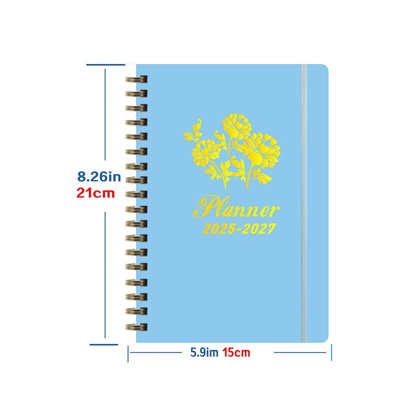 2025-2027 Monatsplaner Notizbuch Schreibwaren Campus Geschenke Agenda Journal Schulanfang Bürobedarf Notizblock Zubehör