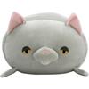 Shinada Global Mochineko Cat Loaf Gray Plush Toy