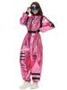 Pink Shiny Astronaut Halloween Costume - Trendy Style Jumpsuit