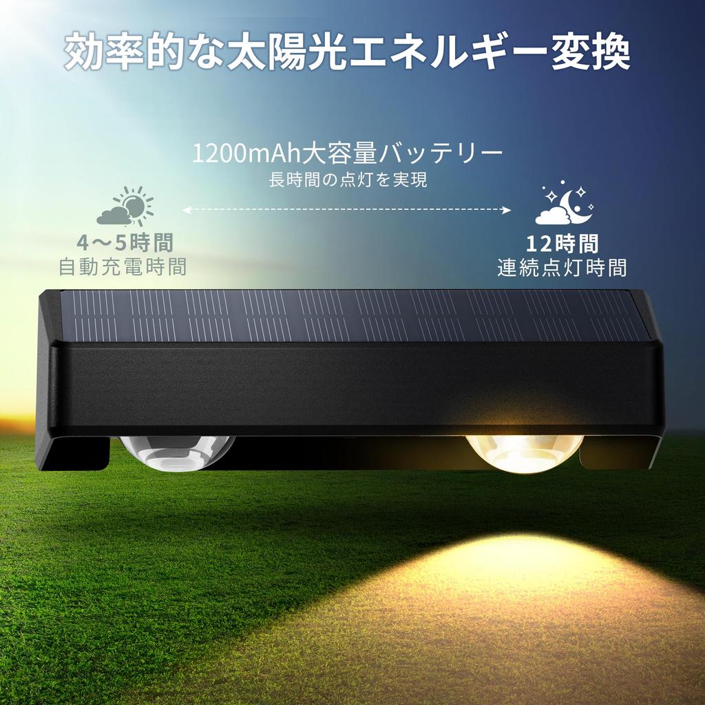 SolpexJP Solar Outdoor Garden IP67 Waterproof LED Solar Lights for Outdoor and Patios of Lights, Fence, Entryway, Lights, Stairs, Steps, Fences,