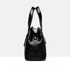 Glossy Boston Handbag One Shoulder Crossbody Women's Bag