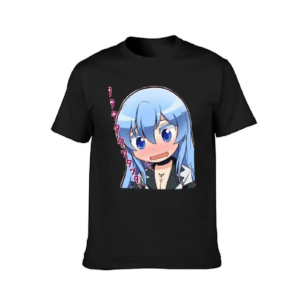 Akame Ga Kill Chibi Funny Esdeath T-Shirt Customizeds Customs Design Your Own Customs Tshirts for Men
