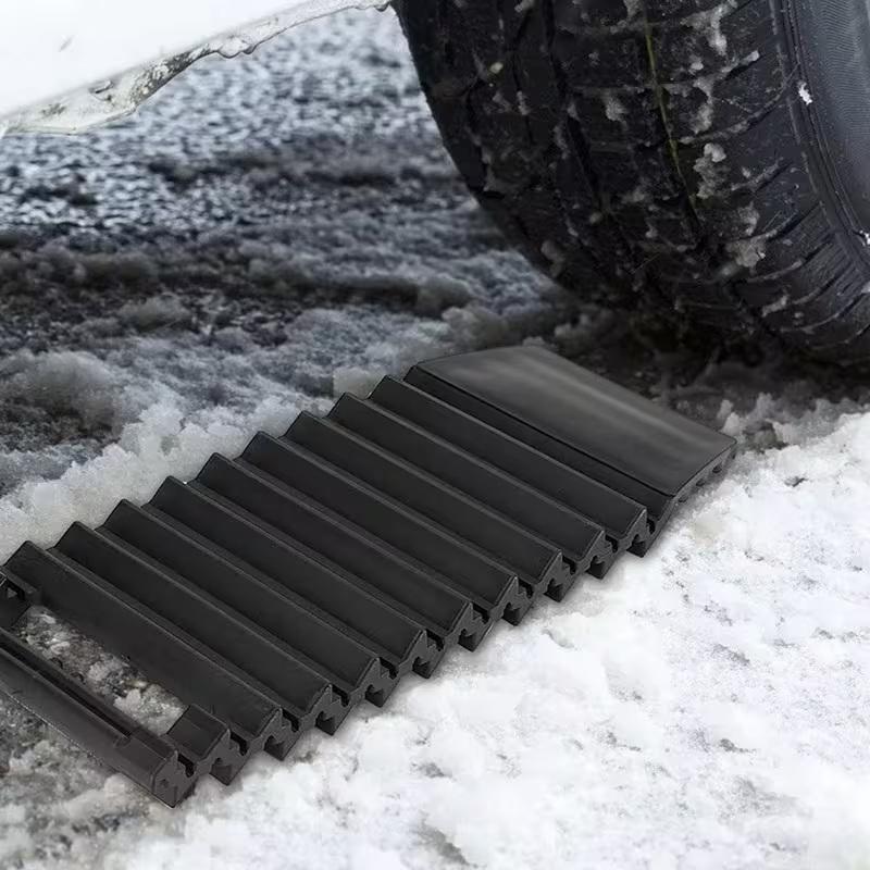

Universal Car Wheel Anti Skid Pad Emergency Tire Traction Mat Tire Ladder Track Grabber For Car Unstuck In Snow Ice Mud & Sand A