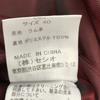 Diarge/Lamb Leather Riders Jacket/40/Women’s L/Red/Sheep Leather/Nocollar/Simple Silhouette(USED)