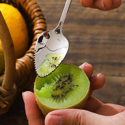304 Edelstahl Salatlöffel Gabel Löffel Set Löffel Westliches Essen Löffel Geschenk Gabel Gabel Suppe Chi L4G2