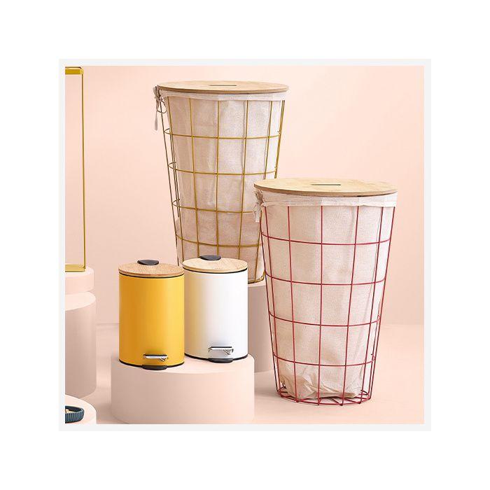 5five - Poubelle Soft Close 3l "modern Color" Bleu Pétrole