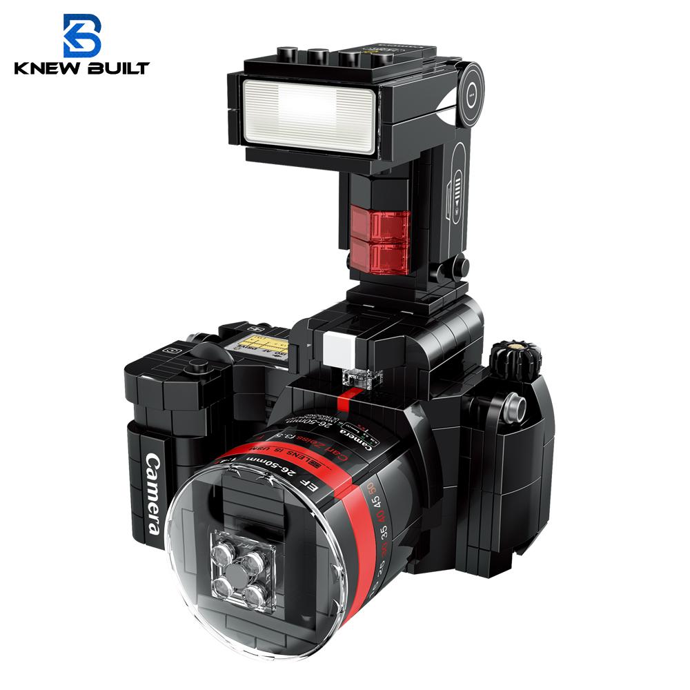 Vintag Camera Model Bricks for Kids Learning Toy Educational Building Block Model Construction Kits for Children