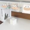 Drawer-Type Storage Box Under Mirror Cabinet Transparent Cartoon Toilet Cotton Bathroom Cabinet Drawer-Type Shelf Jewelry Case