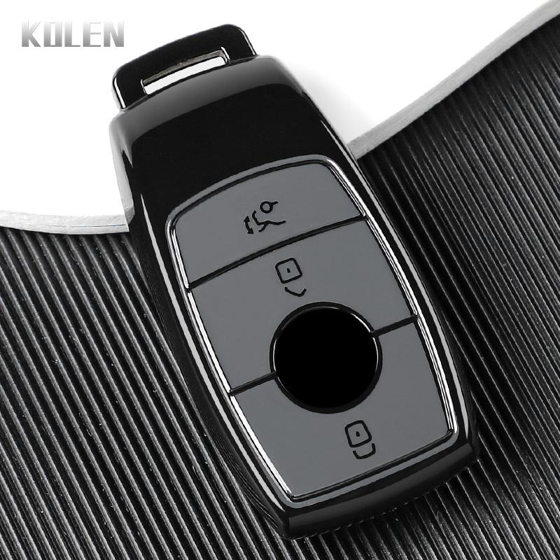 Premium TPU Car Remote Key Case Cover Shell for Mercedes Benz A C E S G Class GLC CLE CLA W177 W205 W213 W222 X167 AMG Keychain