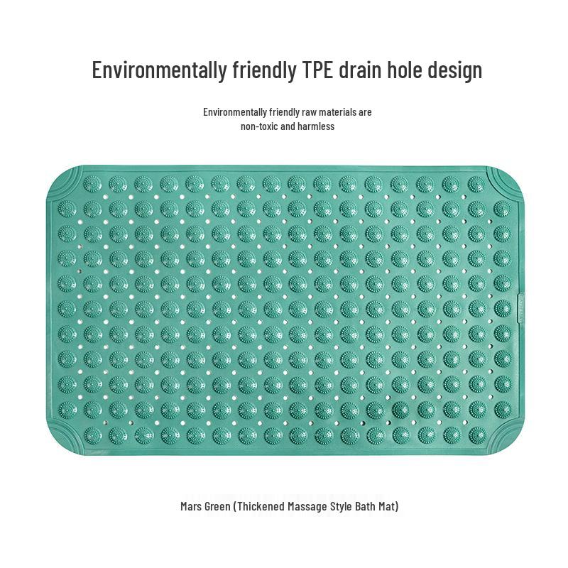 Bathroom Anti-Slip Shower and Toilet Mat 