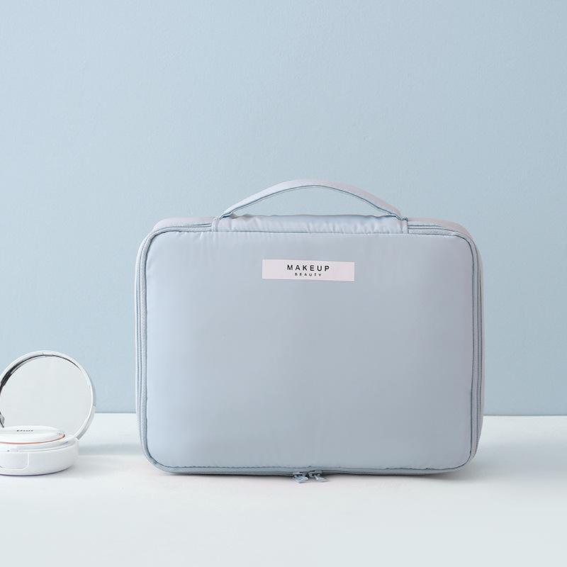 Trousse de maquillage pour femmes trousse de toilette organisateur étanche voyage maquillage pochette de rangement femme grande capacité Portable étui à cosmétiques