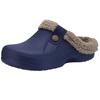 Fashion Kdmi Men's Slippers EVA Shoe Upper Cotton Slippers Classic Popular Clogs Waterproof Winter Soft Fuzzy Slippers For Men And Women