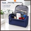 Travel Toiletry Bag Hanging Wash Bag Multi Pocket Cosmetic Organizer Oxford Cloth Makeup Storage Bag for Bathroom and Travel450000