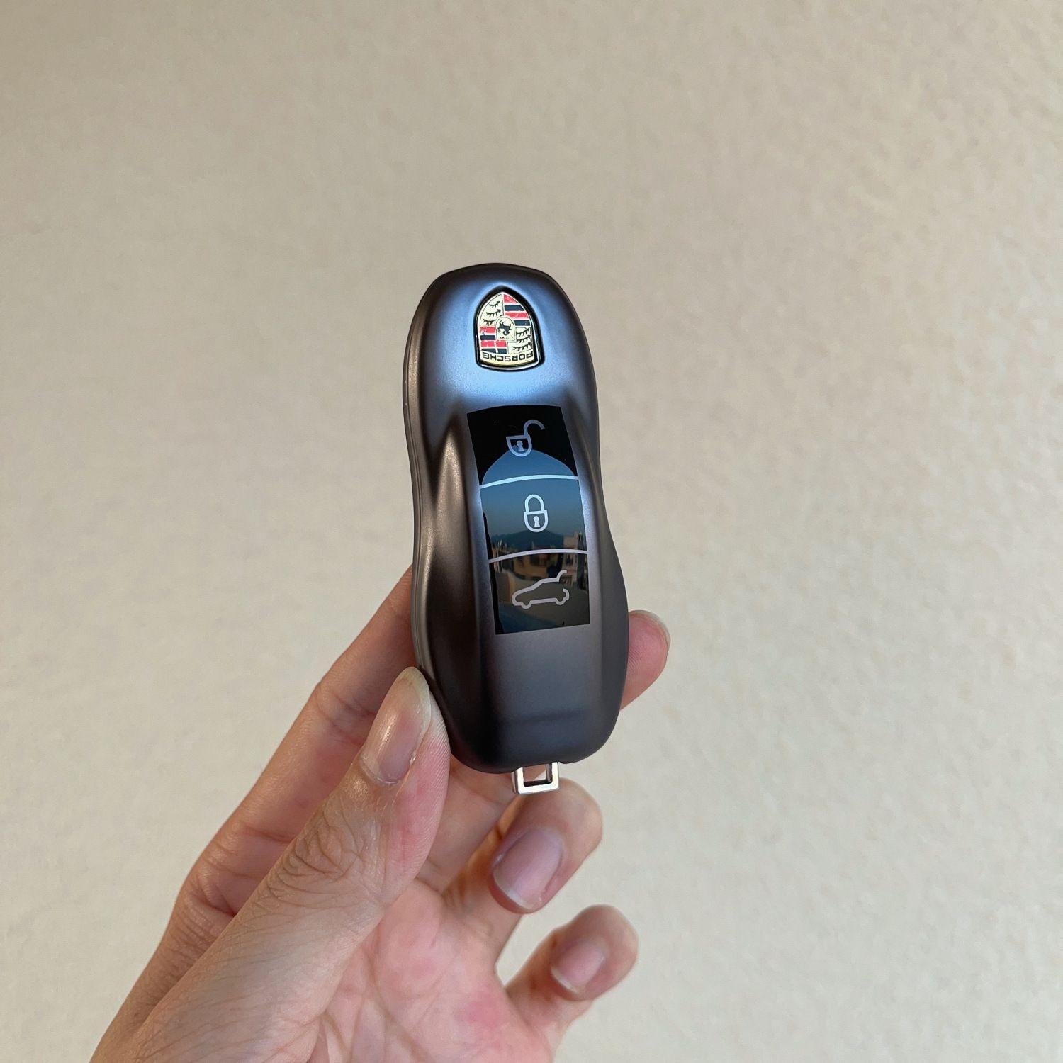 

Soft TPU Car Remote Key Case Cover Protector Shell For Porsche New Cayenne 718 Macan Palamera Taycan 911 992 Keyless Accessories