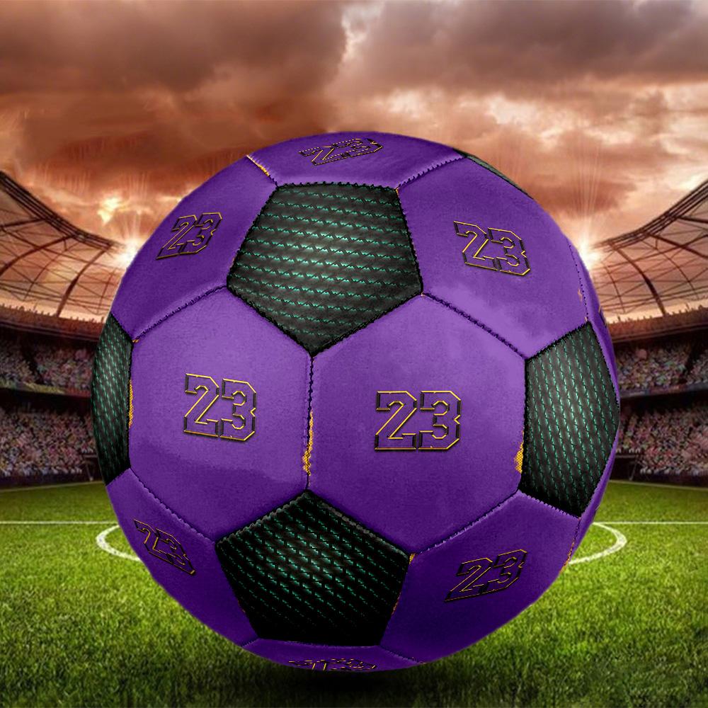 1pc Miami Messi and LeBron James  Football Soccer Ball Size 5 Indoor Soccer Ball Fashion Colorful  Backyard Game -Great For Sports Fans Gift
