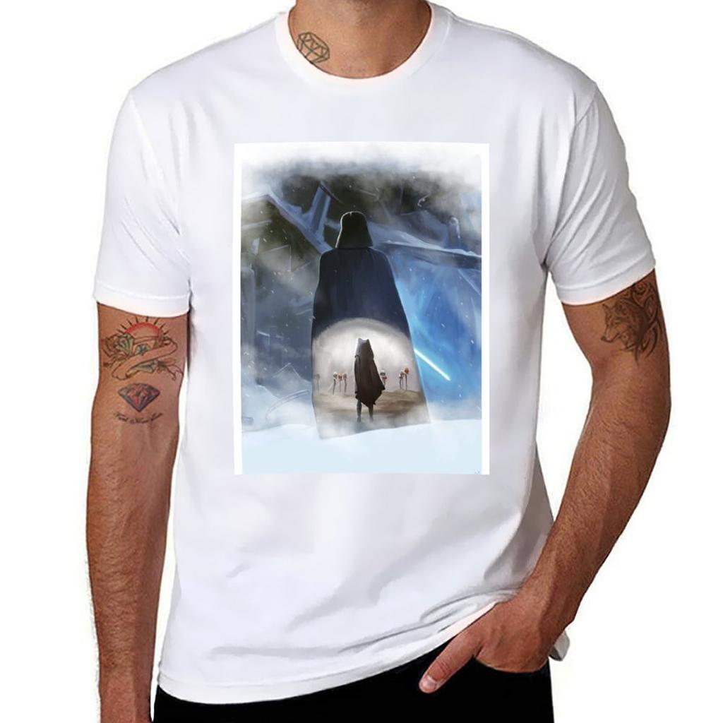 Victory Death Illustration Tshirt Basic Lightweight Short Sleeve Tee