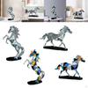 Horse Statues Animal Sculptures Decorating Souvenirs Gifts Collectible Resin Figurines for