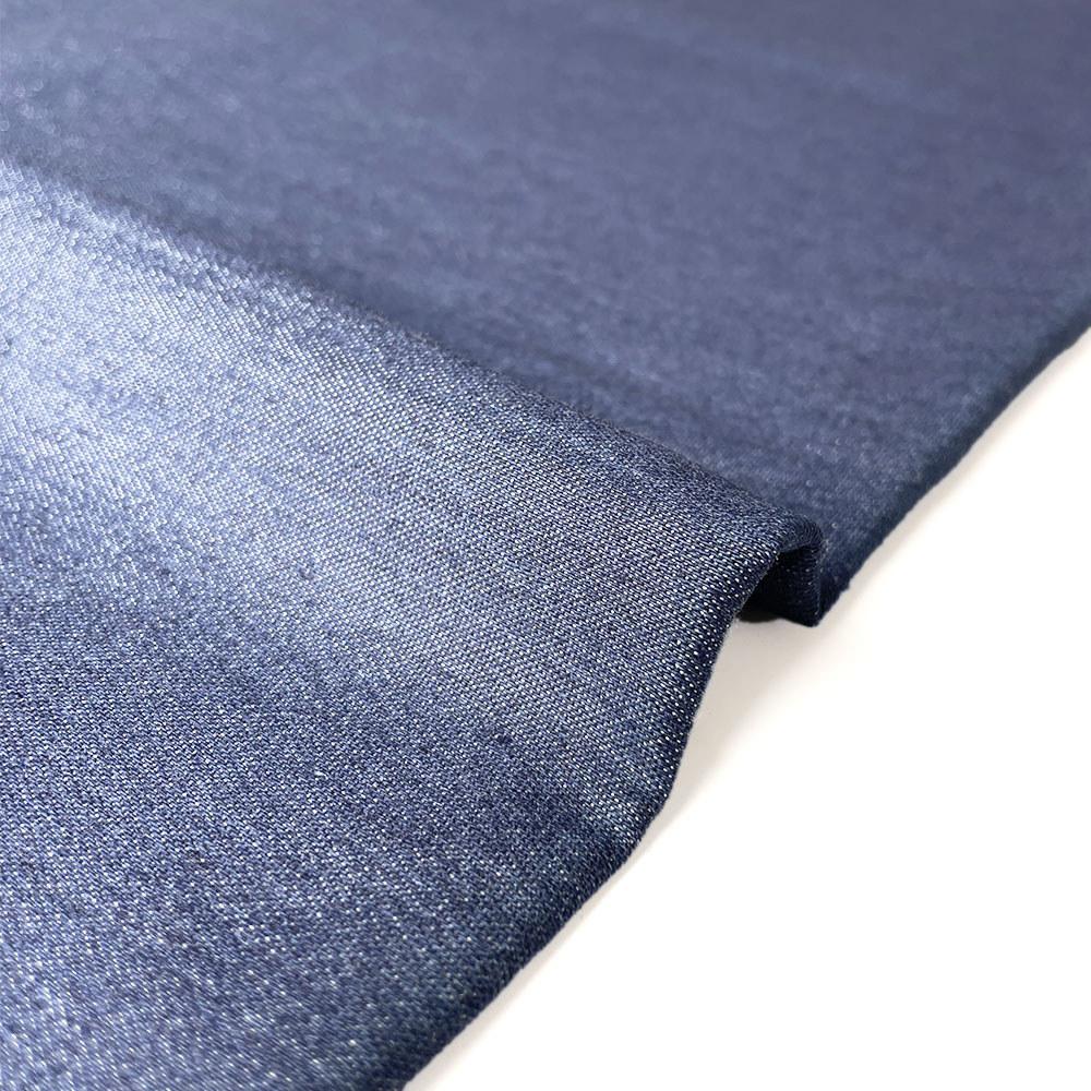 Tejido de Denim Lavado Vintage Ligero Suave Algodón Ancho 145 cm para Coser DIY Abrigo de Adulto Pantalones Ropa de Muñeca Manualidades de Vaqueros Miniatura