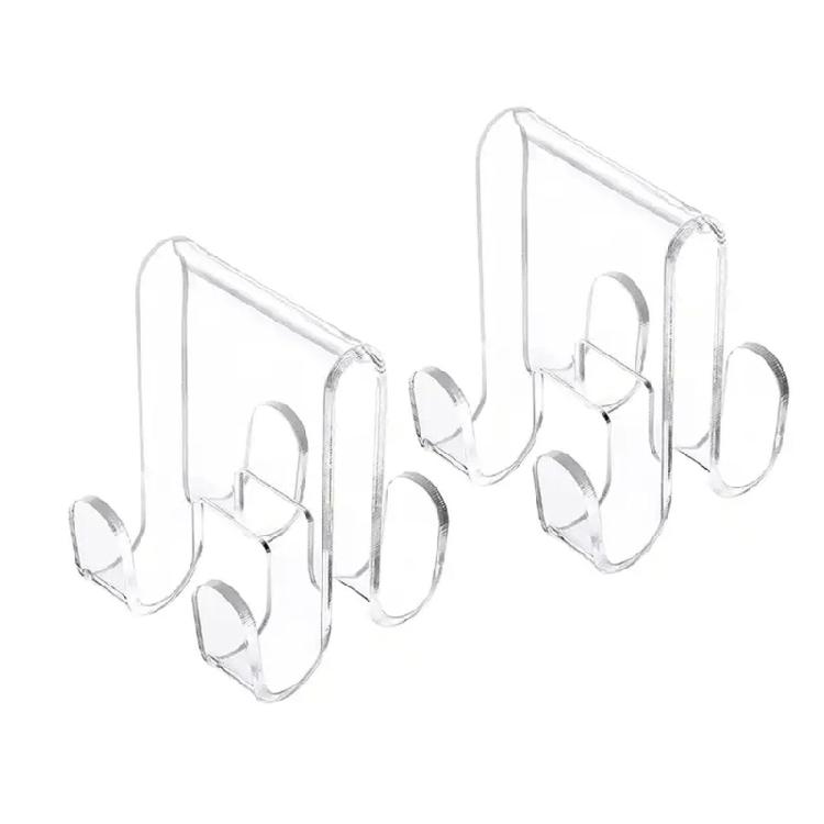 Shower Towel Hook Bathrobe Hanger Practical Door Mounts for Bathrooms and Hotels