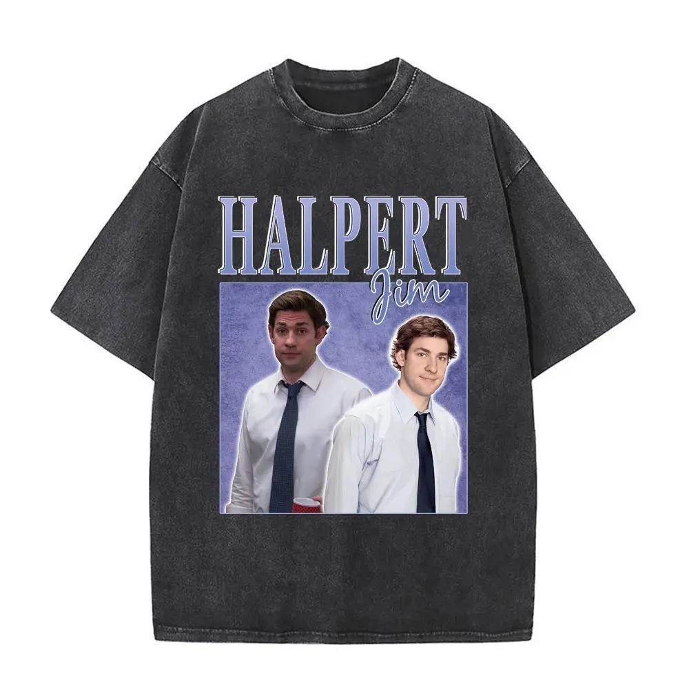 Office Hal Tv Series Washed T-Shirt S