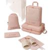 Korean Style Travel Compression Bag Set: Portable 6-Piece Underwear & Clothes Organizer
