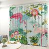 Flamingo Curtain Cloth Bedroom Living Room Balcony Blackout Curtain Office Hotel Insulation Curtain