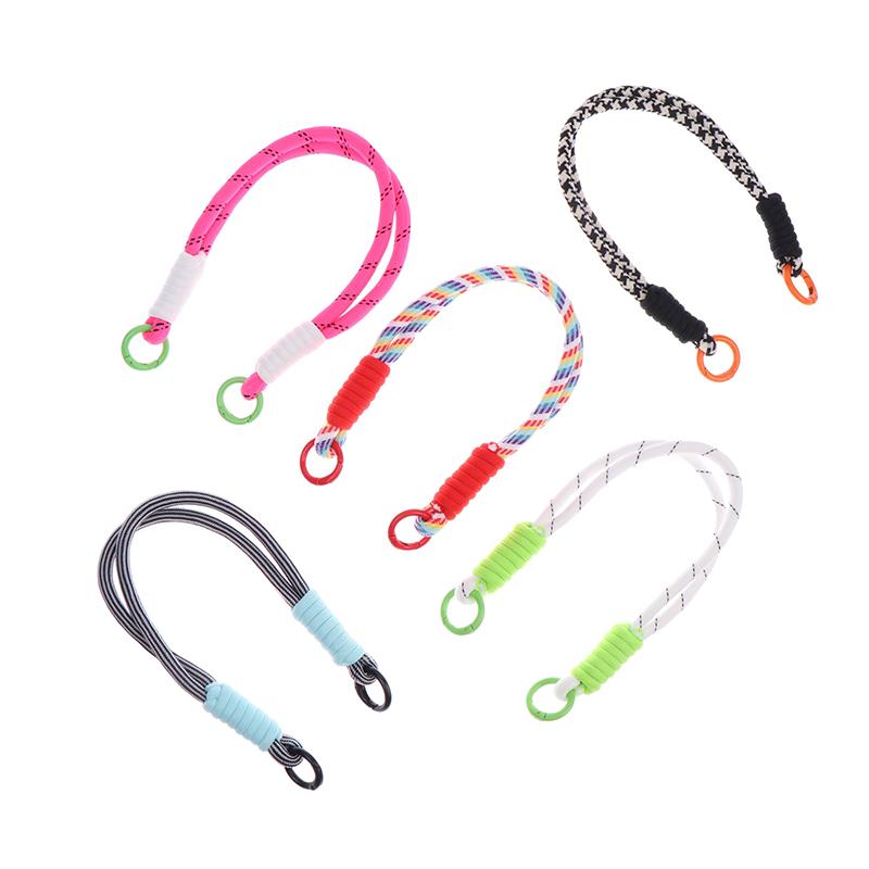 Pletené pouzdro na telefon Lanyard Klíčenka Lany Popruh Láhev na vodu Lanka proti vypadnutí Přívěsek na klíče Batoh Přívěsek Dekor Lanyard