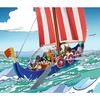 PLAYMOBIL 71888 Piraten-Langboot, Asterix, Comicfiguren, Boot und 4 Figuren, 88 Teile, Ab 5 Jahren