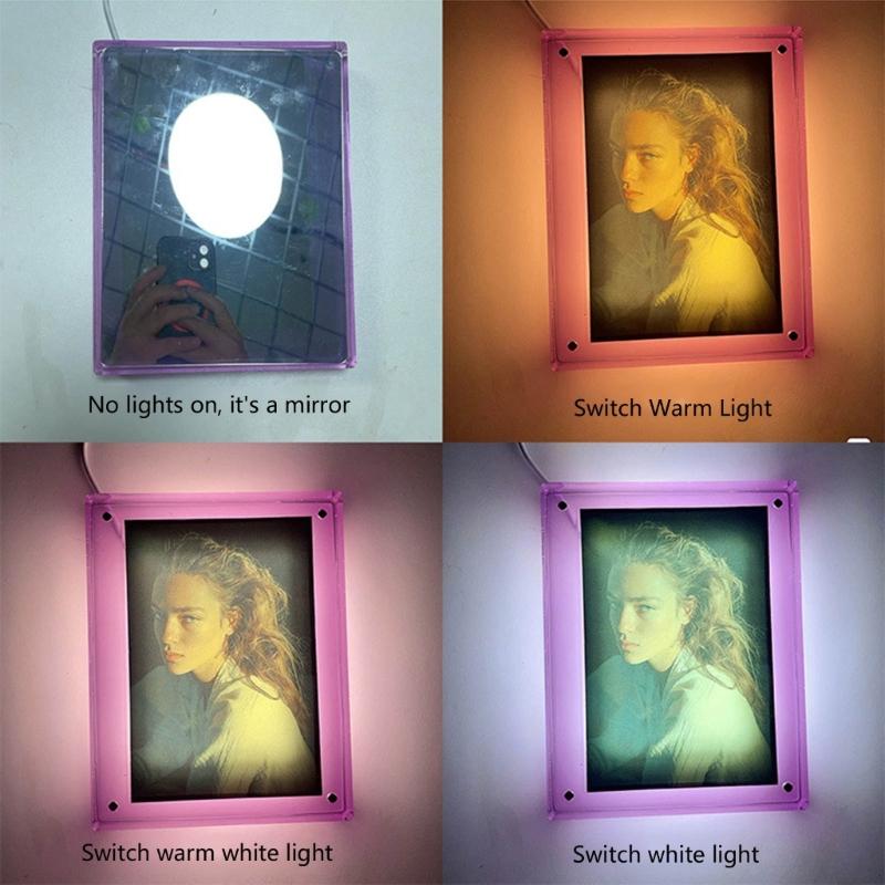 Delicate Light Painting Frame Creating Mold Personalized Artwork Silicone Mold for DIY Enthusiasts and Gift Shops