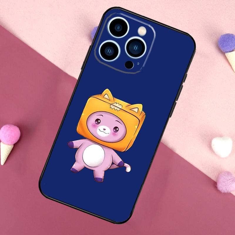 Lankybox Cute Phone Case For iPhone 13 12 11 14 Pro Max Mini X XR XS MAX 14 Plus Cover