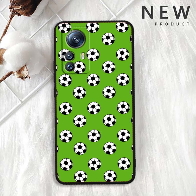 Anime Football Design For Xiaomi Mi 15 14 13 13T 12 12T 12S 11 11i 11T Pro Ultra Lite 5G Black Soft Phone Case