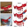 Chinese Year Decoration Paper Dragon Hanging 3D for Shops