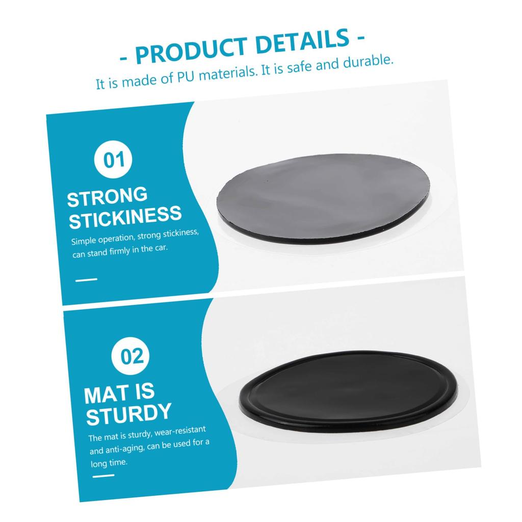 UKCOCO 10 PCS Car Anti Slip Dashboard Pad Material Durable Multifunctional Smartphone Anti-Slip Mat Stable Hold Car Non-slip Interior Accessories