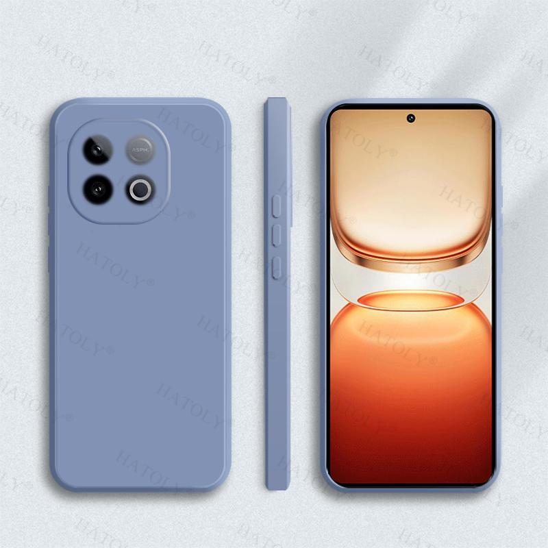 

Для чехла Vivo iQOO Neo 10 Vivo iQOO Neo 10 Индия Мягкий ТПУ Жидкий Силикон Конфетный Цвет Чехол Для чехла Vivo iQOO Neo 10 India Version&vivo iQOO Neo 10