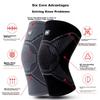 Li-Ning Knee Brace for Sports, Running, Arthritis, Summer Thin Meniscus, Cold Legs, Warmth, Hiking, Basketball Knee Protector