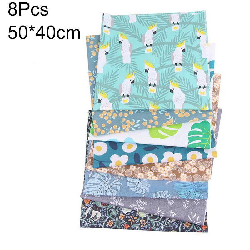 6/7/8 szt. Tkanina patchworkowa 25x25cm Splot skośny DIY Drukowana 40x50cm Tkanina bawełniana Materiał do pikowania i szycia Zestaw