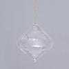 3 Pcs Hanging Glass Planter Clear Plant Propagation Stations Hydroponic Flower Vase for Indoor Home Office Living Room Decor