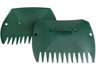 Set of 2 Large Leaf and Grass Collectors 36x29cm Rake