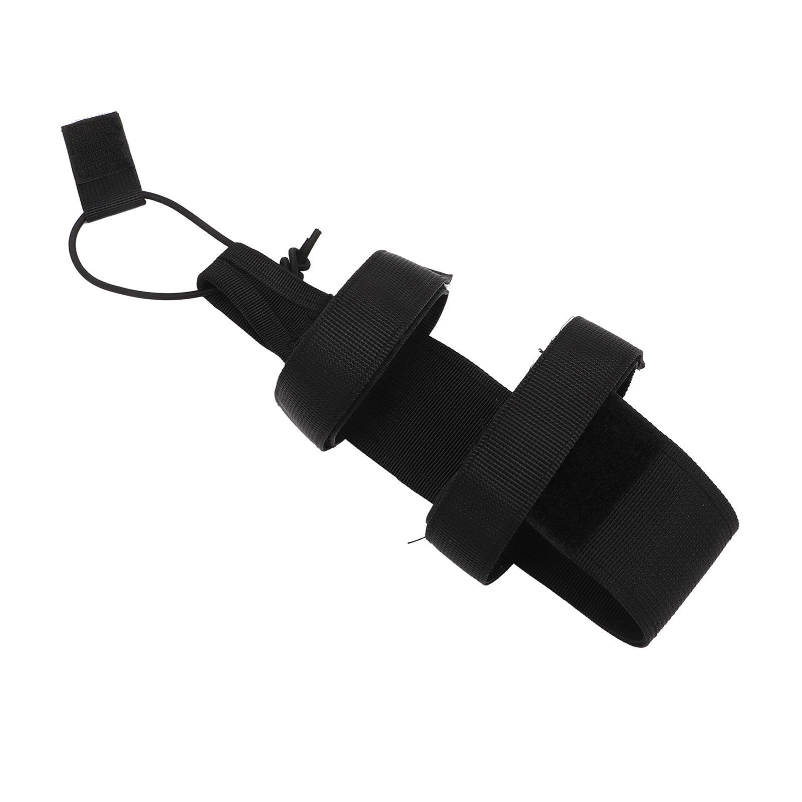 

Water Bottle Carrier Camping Hiking Water Bottle Holder Outdoor Adjustable Webbing Kettle Cover Black Black чёрный