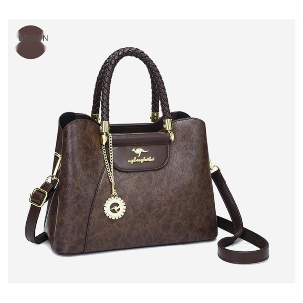 Handbag Women Faux Leather Adjustable Strap Daily Commute